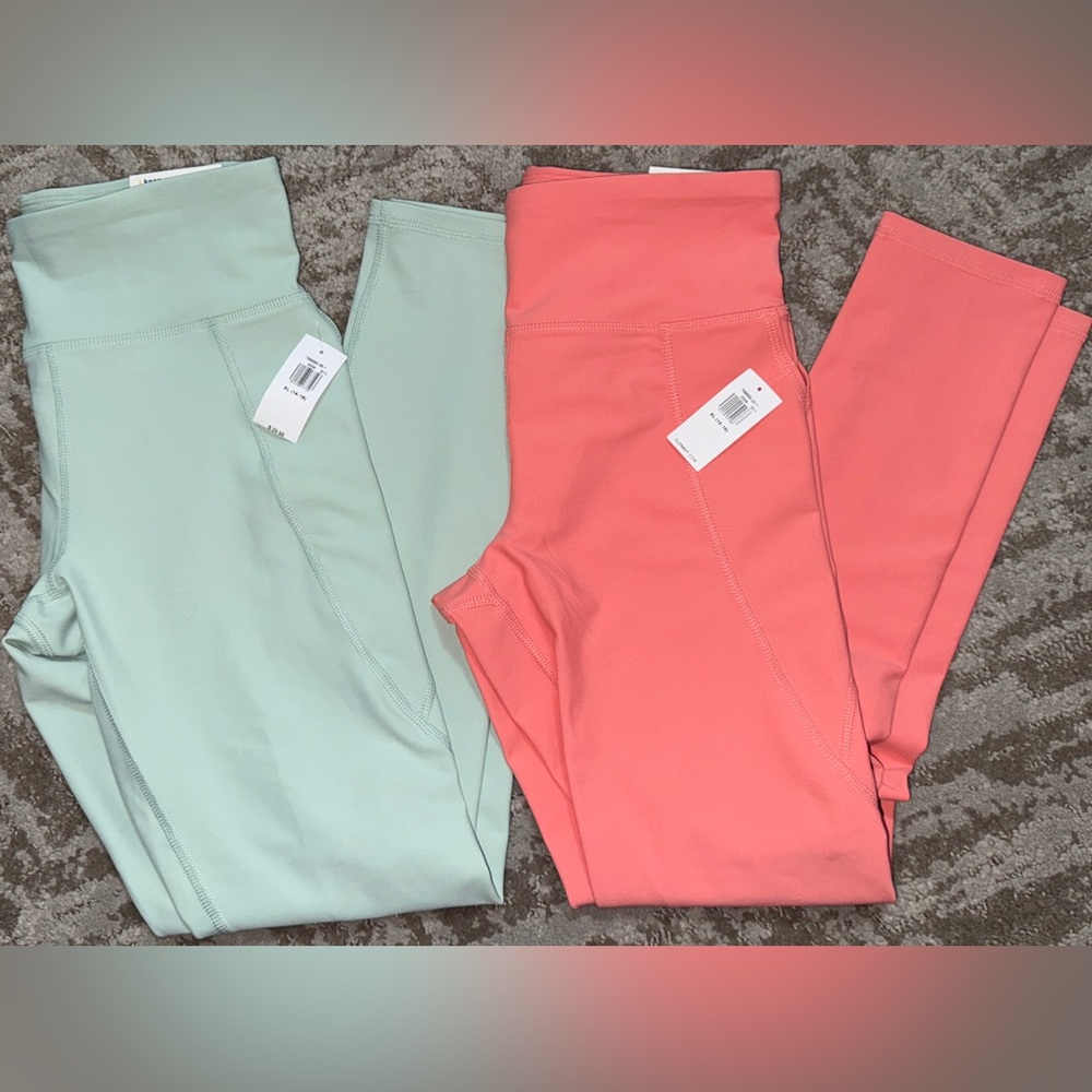 Old Navy Power Soft Active Girls Leggings (NWT)